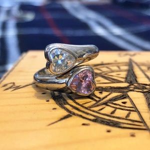 Dual Heart Ring